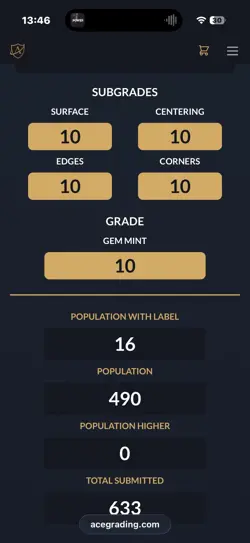 Mew EX HOLO 88/92 Pokemon 2021 Celebrations ACE 10 GEM MINT 💎 - Image 3