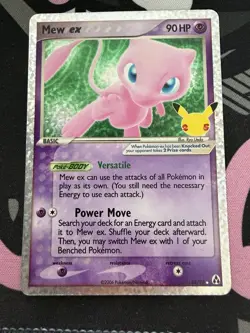 Pokemon TCG Mew EX 88/92 Celebrations 2021 Near Mint - Image 1