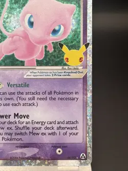 Mew EX 88/92 Celebrations Near Mint English Pokemon Card - Image 4