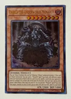 Erebus the Underworld Monarch - RA04-EN019 Ultra Rare - 1st Edition - NM Yugioh - Image 1