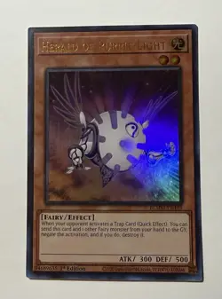 1x Herald of Purple Light 1st Edition Ultra Rare BLMM-EN101 Yu-Gi-Oh! - Image 1