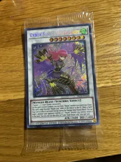 Cyber Slash Harpie Lady DLCS-EN148 Limited Secret Rare NM Yu-Gi-Oh! - Image 1