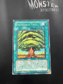 YUGIOH THE WORLD TREE RARE CSOC-EN059 1ST EDITION - Image 1