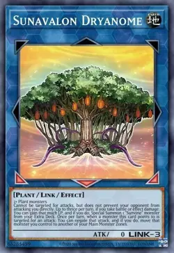 GFTP-EN020 Sunavalon Dryanome Ultra Rare 1st Edition YuGiOh Card - Image 1