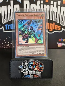 DUAD-EN002 Gagaga Ganbara Knight : Super Rare Card : 1st Edition : YuGiOh TCG - Image 1