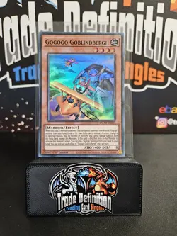 DUAD-EN003 Gogogo Goblindbergh : Super Rare Card : 1st Edition : YuGiOh TCG - Image 1
