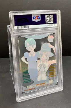 Nami Bulma 2008 Morinaga 40th Jump One Piece DBZ PSA 10 Gem Japanese Wafer Card - Image 3
