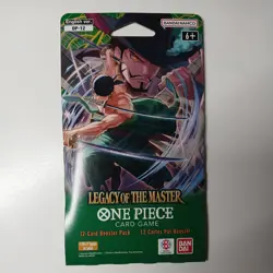 Sleeved Booster Pack - One Piece TCG OP12 Legacy Of The Master Factory Sealed - Image 1