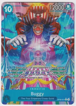 Buggy OP09-051 V2 Alt Art NM One Piece TCG English No.2 - Image 1