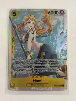 One Piece TCG - Nami ENGLISH EB03-053 HEROINES SR - Near Mint - Image 1
