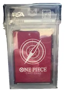 2025 ONE PIECE PROMOS DODGERS X ONE PIECE NIGHT #010 MONKEY D. LUFFY PSA 10 - Image 2