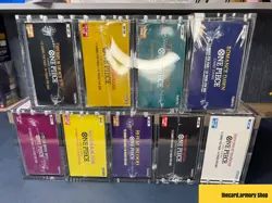 4 Pack ONE PIECE Booster Box Acrylic Display Case Magnetic Lid UV Protection USA - Image 3