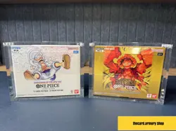 4 Pack ONE PIECE Booster Box Acrylic Display Case Magnetic Lid UV Protection USA - Image 5