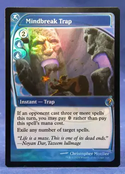 Mindbreak Trap (FOIL - Future Sight) - MTG - Mystery Booster 2 - NM Pack Fresh - Image 1