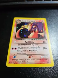 Dark Charizard 4/82 Team Rocket Holo Unplayed - Image 3