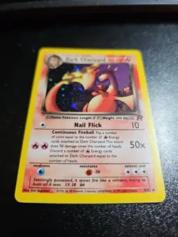 Dark Charizard 4/82 Team Rocket Holo Unplayed - Image 4