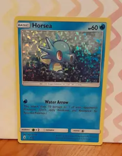 Pokemon Horsea Holo 2018 Macdonalds Promo Card 003/012 Mint Condition - Image 1