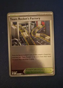 Team Rocket's Factory 203/217 ME: Ascended Heroes Pokemon Reverse Holo NM - Image 1