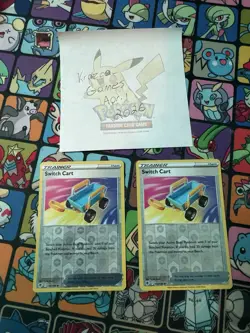 2x Switch Cart 154/189 Astral Radiance Reverse Holo! LP-MP - Image 1