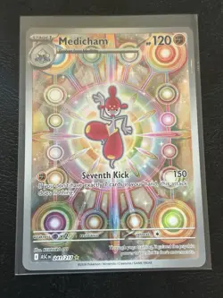Medicham 241/217 Ascended Heroes Illustration Rare Holo Pokemon TCG - Mint - Image 1