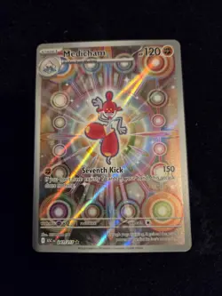 Pokemon TCG Medicham 241/217 Full Art Ascended Heroes Pack Fresh NM / MT - Image 1