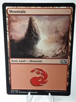 MTG - M15 - Mountain - #263 - Lightly Played - Image 1