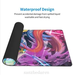 Zacian - Board Game Pokemon Playmat Games Mousepad Play Mat of TCG 226316 - Image 2