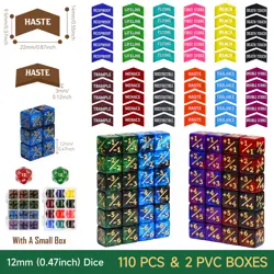 110 Dice Counter Token12MM MINI For Magic The Gathering MTG CCG Card Gaming DND - Image 4