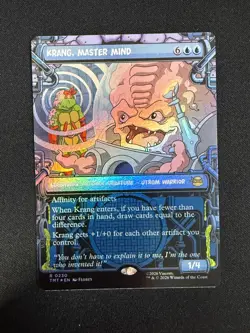 Krang, Master Mind (SHOWCASE FOIL) - TMNT (Magic) NM - Image 1