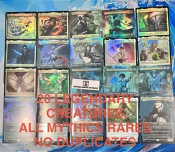 20MYTHIC ONLY Legendary creature commander Collection Lot of MTG NM LP BULK - Image 1