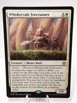 MTG - Bloomburrow - Whiskervale Forerunner - #0040 - Playset x4 - Near Mint - Image 1
