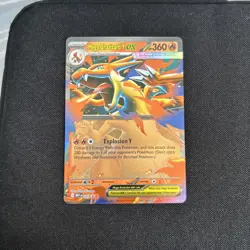 Pokemon TCG Mega Charizard Y ex 030 Mega Evolution Holo Black Star Promo NM - Image 1