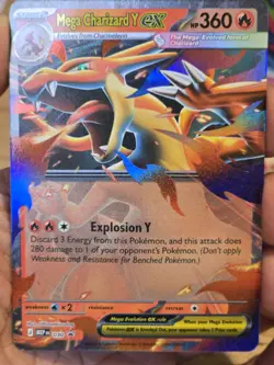 Pokemon Mega Evolution Charizard Y Ex Promo 030 NM Pack Fresh - Image 1