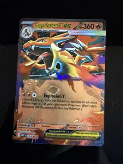 Pokemon TCG - Mega Charizard Y ex - ME: Mega Evolution Promo 030 NM - Image 1