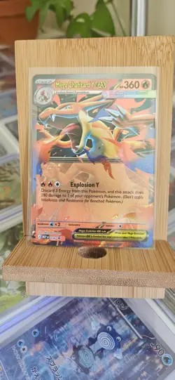 Mega Charizard Y ex MEP 030 Mega Evolution Black Star Promo Rare Pokemon TCG -NM - Image 3