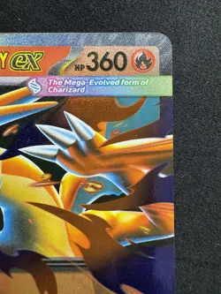 Mega Charizard Y ex MEP 030 Mega Evolution Black Star Promo Rare Pokemon TCG -NM - Image 3