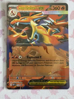 Mega Charizard y EX MEP 030 Mega Evolution Promo Masterset Mep030 Pokemon TCG - Image 1