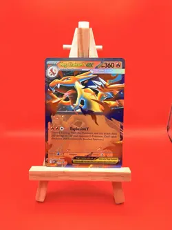Pokemon TCG Mega Charizard Y EX 030 Mega Evolution Black Star Promo | MINT - Image 1