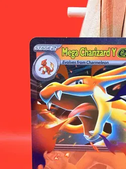 Pokemon TCG Mega Charizard Y EX 030 Mega Evolution Black Star Promo | MINT - Image 2