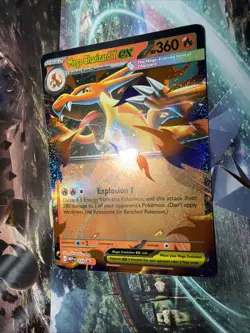 Pokemon TCG Mega Charizard Y Ex 030 Mega Evolution Black Star Promo - Image 2
