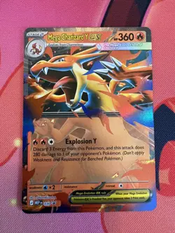 Mega Charizard y EX MEP 030 Mega Evolution Promo Masterset Mep030 Pokemon TCG - Image 1