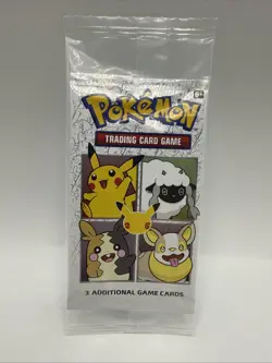 Pokemon TCG General Mills 25th Anniversary 3-card Booster Pack Sealed Rare - Image 1