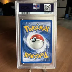 2000 POKEMON GYM CHALLENGE #62 BLAINE'S GROWLITHE PSA 7 - Image 2