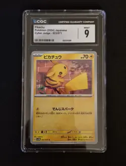 Lot of 9 Pikachu Pokemon Cards- Crimson Invasion- Promo -CGC- TCG Lot # 301 - Image 5
