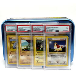 Pokemon 1999 Shadowless PSA Lot - Pidgey Magnemite Machop Onix - Image 1