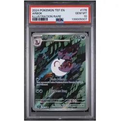 Arbok 176/162 Illustration Rare Pokemon TCG Sv05: Temporal Forces PSA 10 - Image 1