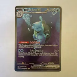 Pokemon Blastoise ex 200/165 Sv: Scarlet & Violet 151 Holo 330 HP English - Image 1