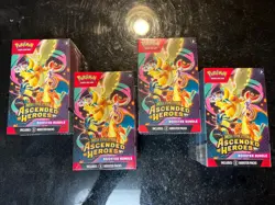 Pokemon TCG Ascended Heroes Booster Bundle Lot (4 Boxes) Sealed 6 Packs Each NEW - Image 1