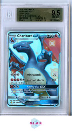 CHARIZARD POKEMON SV49 2019 SM - HIDDEN FATES SHINY VAULT ENGLISCH BGS 9.5 - Image 1