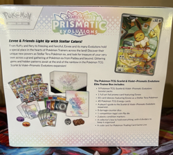 Pokemon Prismatic Evolutions ETB Elite Trainer Box Brand New Factory Sealed - Image 2